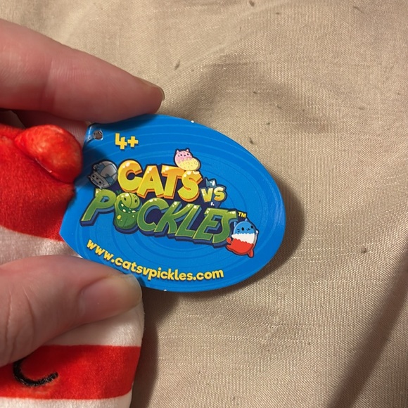 cats vs pickles cat sailor mini plush - Picture 2 of 3